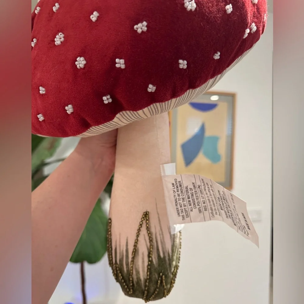 John Derian Mushroom‎ Pillow 🍄